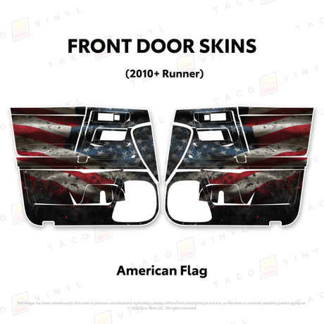 2010-24 4Runner Door Skins - Xtrusion Overland
