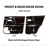 2010-24 4Runner Door Skins - Xtrusion Overland