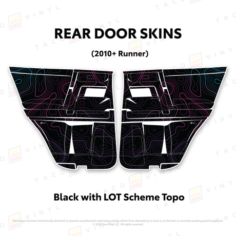 2010-24 4Runner Door Skins - Xtrusion Overland