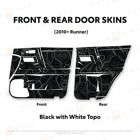 2010-24 4Runner Door Skins - Xtrusion Overland