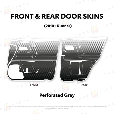 2010-24 4Runner Door Skins - Xtrusion Overland