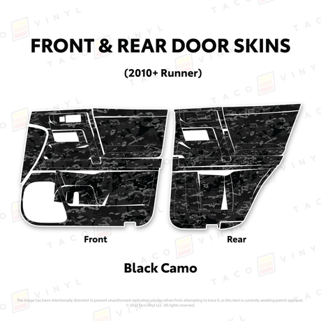 2010-24 4Runner Door Skins - Xtrusion Overland