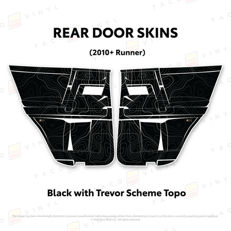 2010-24 4Runner Door Skins - Xtrusion Overland