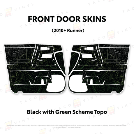 2010-24 4Runner Door Skins - Xtrusion Overland