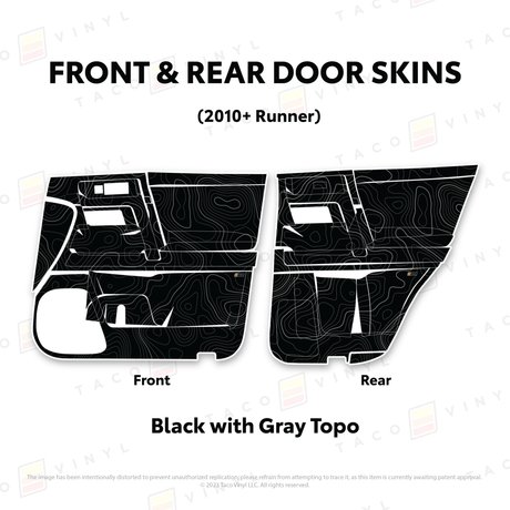 2010-24 4Runner Door Skins - Xtrusion Overland