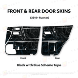 2010-24 4Runner Door Skins - Xtrusion Overland