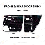 2010-24 4Runner Door Skins - Xtrusion Overland
