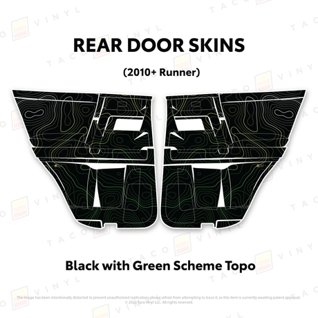 2010-24 4Runner Door Skins - Xtrusion Overland