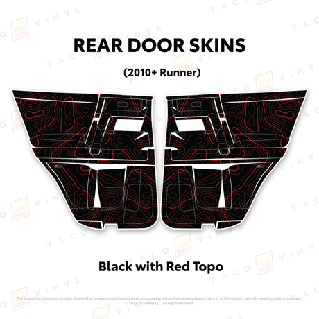 2010-24 4Runner Door Skins - Xtrusion Overland