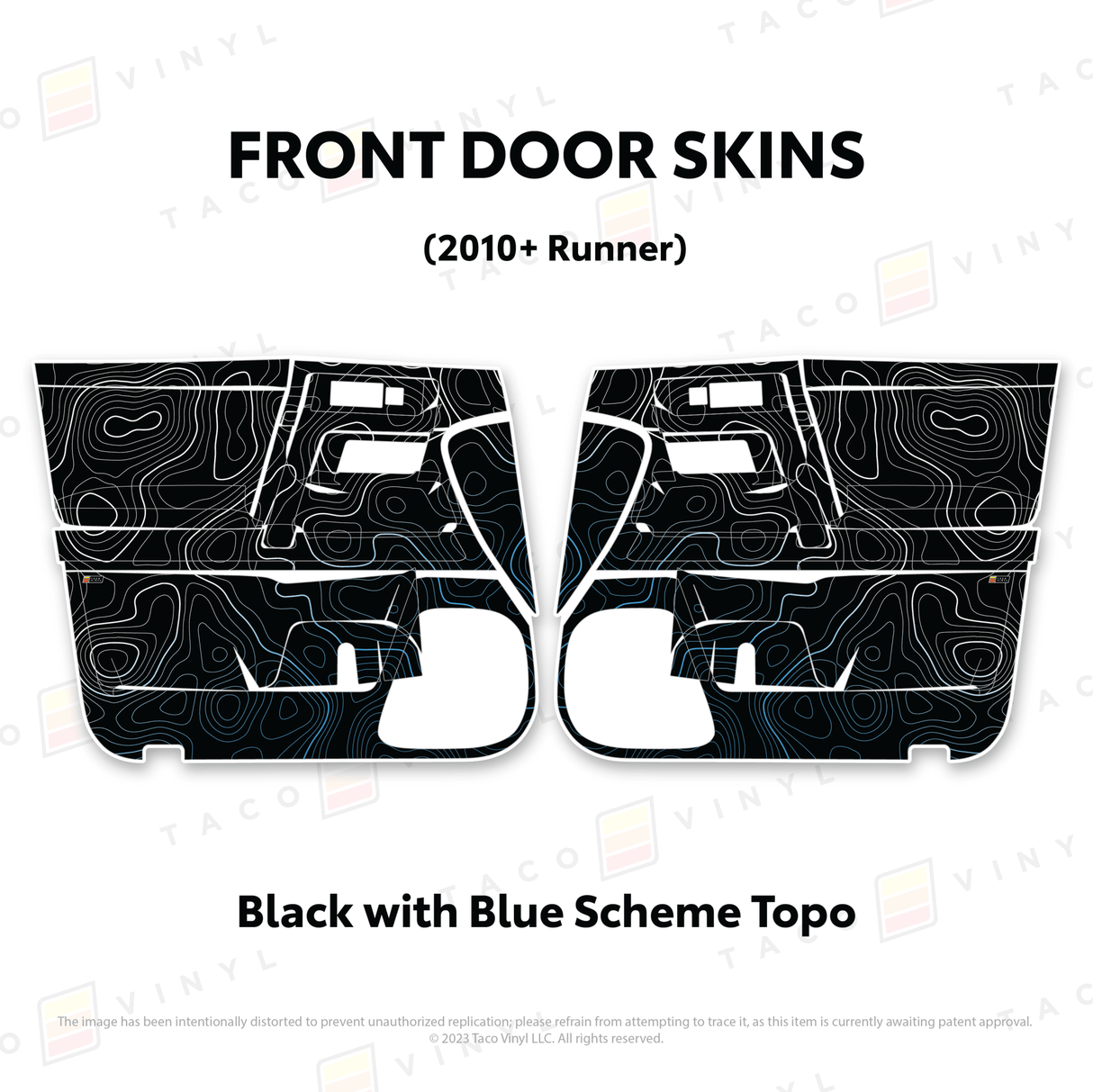 2010-24 4Runner Door Skins - Xtrusion Overland
