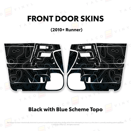 2010-24 4Runner Door Skins - Xtrusion Overland