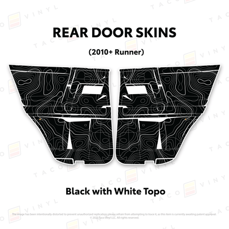 2010-24 4Runner Door Skins - Xtrusion Overland