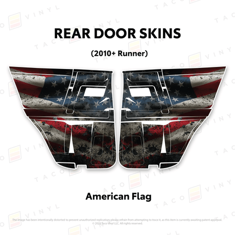 2010-24 4Runner Door Skins - Xtrusion Overland