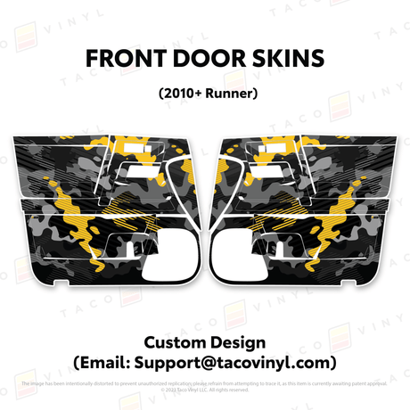 2010-24 4Runner Door Skins - Xtrusion Overland