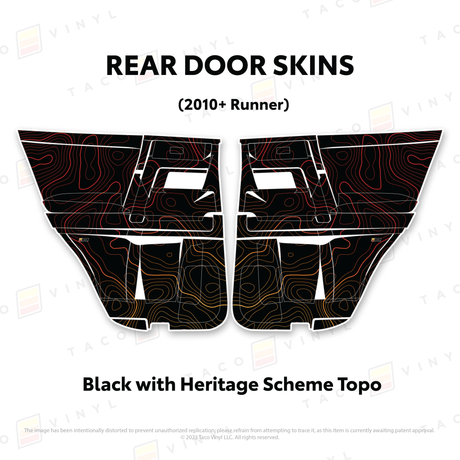 2010-24 4Runner Door Skins - Xtrusion Overland
