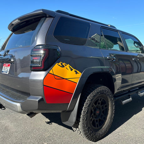 2010-24 4Runner Rear Fender Decals - Xtrusion Overland