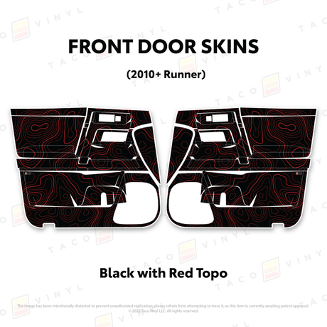 2010-24 4Runner Door Skins