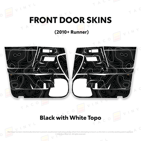 2010-24 4Runner Door Skins