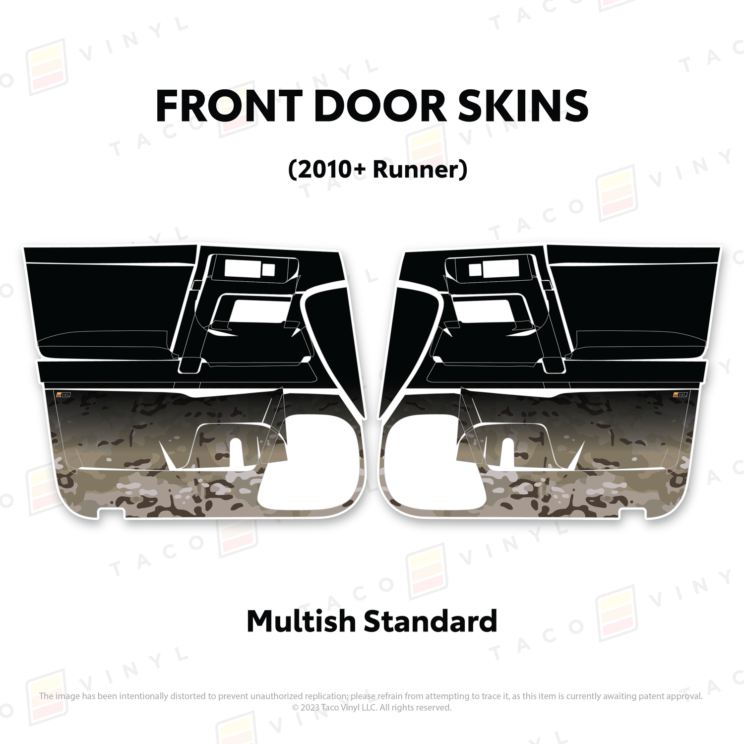 2010-24 4Runner Door Skins