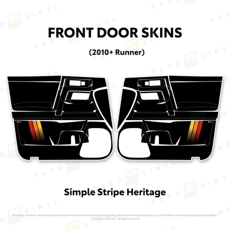 2010-24 4Runner Door Skins