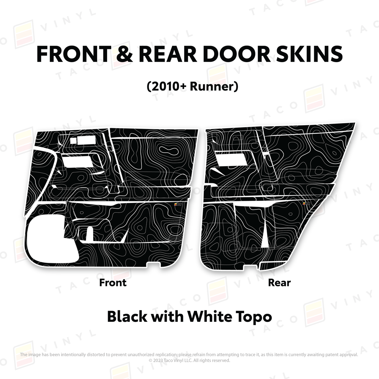2010-24 4Runner Door Skins