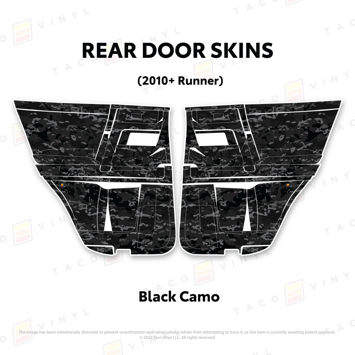 2010-24 4Runner Door Skins