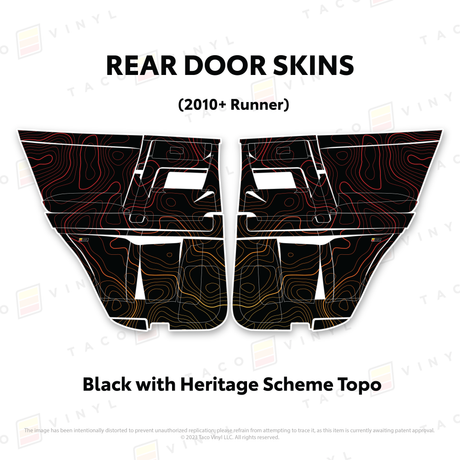 2010-24 4Runner Door Skins