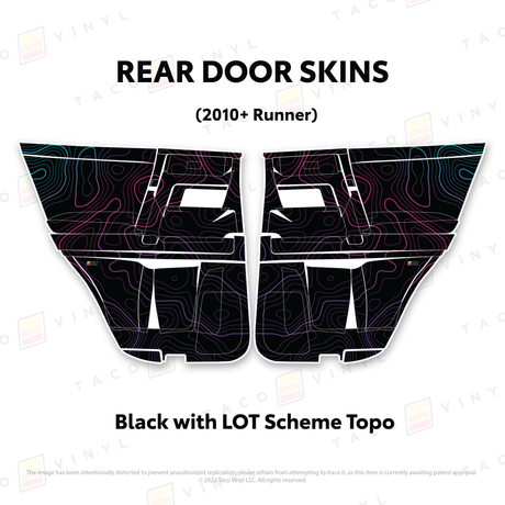 2010-24 4Runner Door Skins
