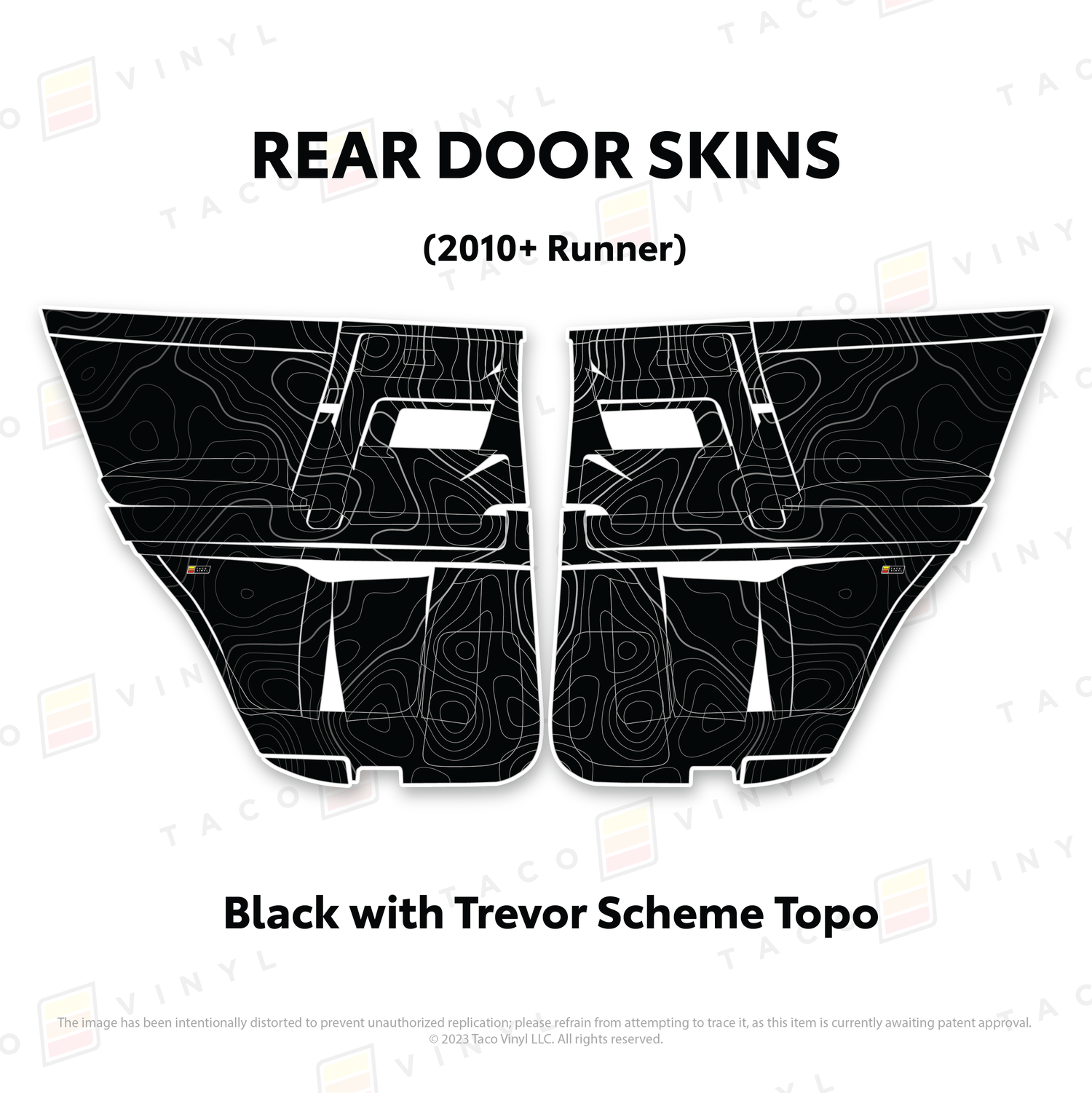 2010-24 4Runner Door Skins