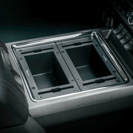 2011-2016 Ford Super Duty Tackform Slim Track Center Console Bracket - Xtrusion Overland