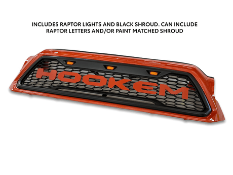 2012-15 Tacoma Raptor Grille - Xtrusion Overland