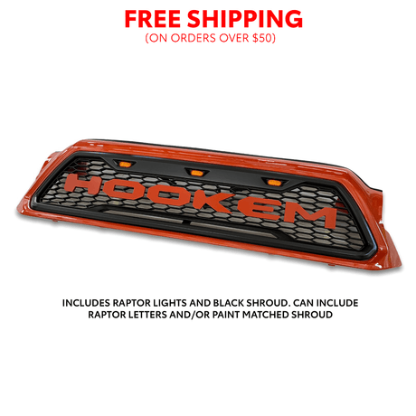 2012-15 Tacoma Raptor Grille - Xtrusion Overland