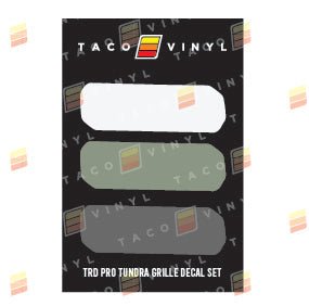 2014-2021 Tundra Grille Decals - Xtrusion Overland