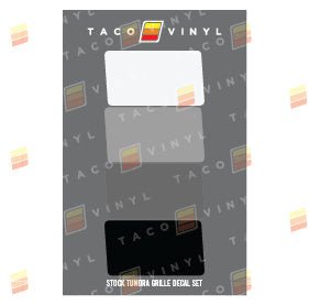 2014-2021 Tundra Grille Decals - Xtrusion Overland