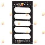 2014-2021 Tundra Grille Decals - Xtrusion Overland