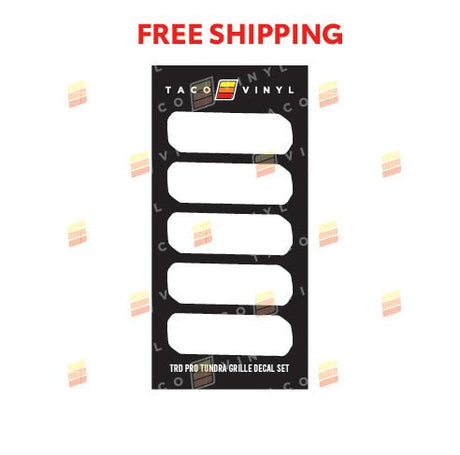 2014-2021 Tundra Grille Decals - Xtrusion Overland