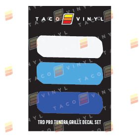 2014-2021 Tundra Grille Decals - Xtrusion Overland