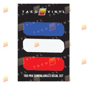 2014-2021 Tundra Grille Decals - Xtrusion Overland