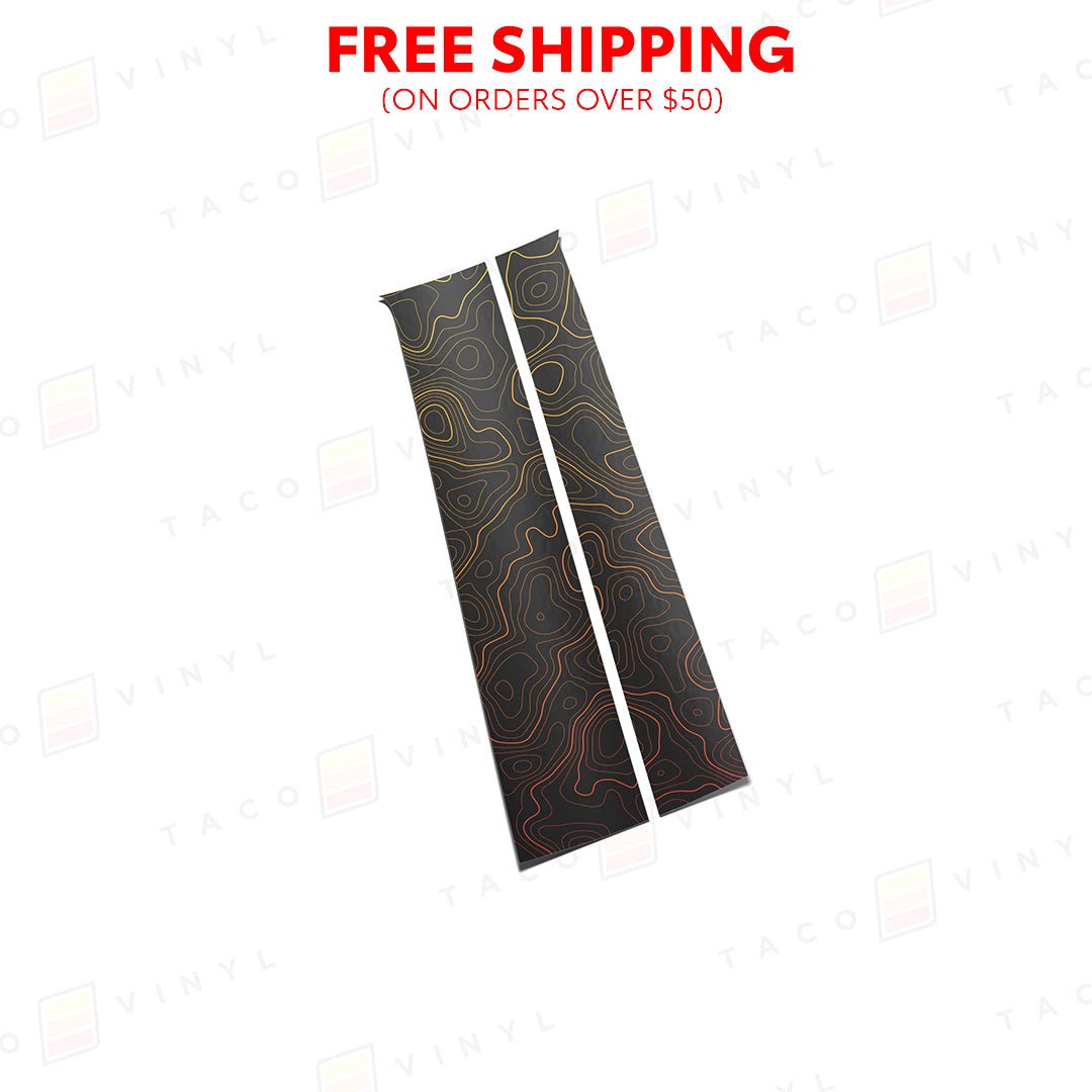 2014-21 Tundra Door Pillar Decals - Xtrusion Overland