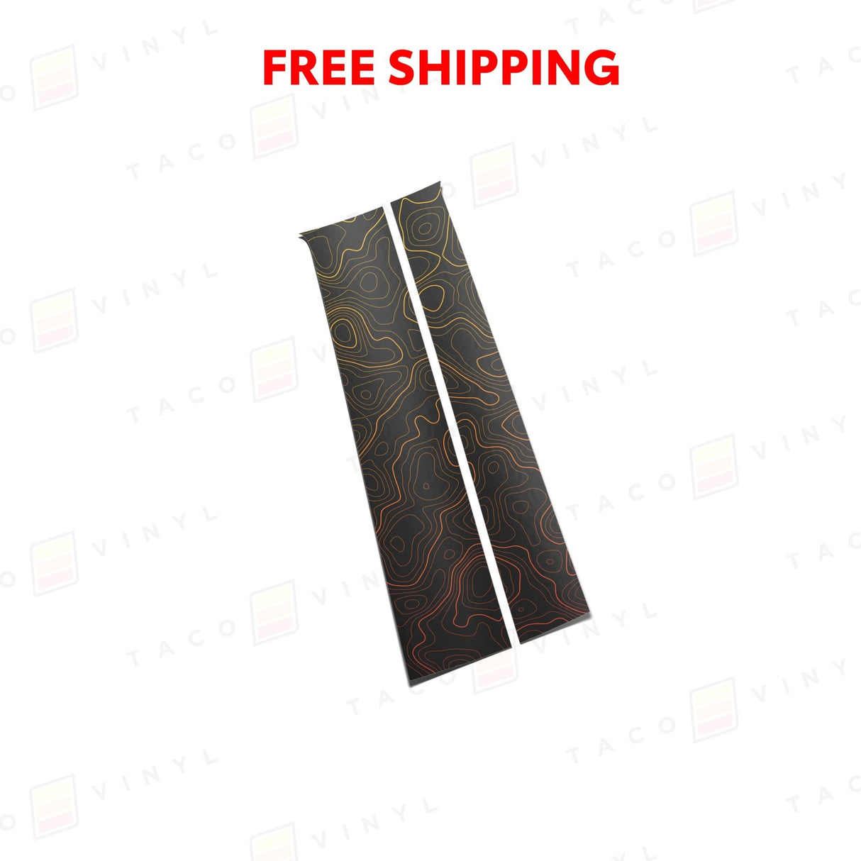 2014-21 Tundra Door Pillar Decals - Xtrusion Overland