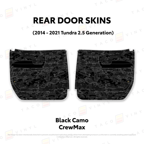 2014-21 Tundra Door Skins - Xtrusion Overland
