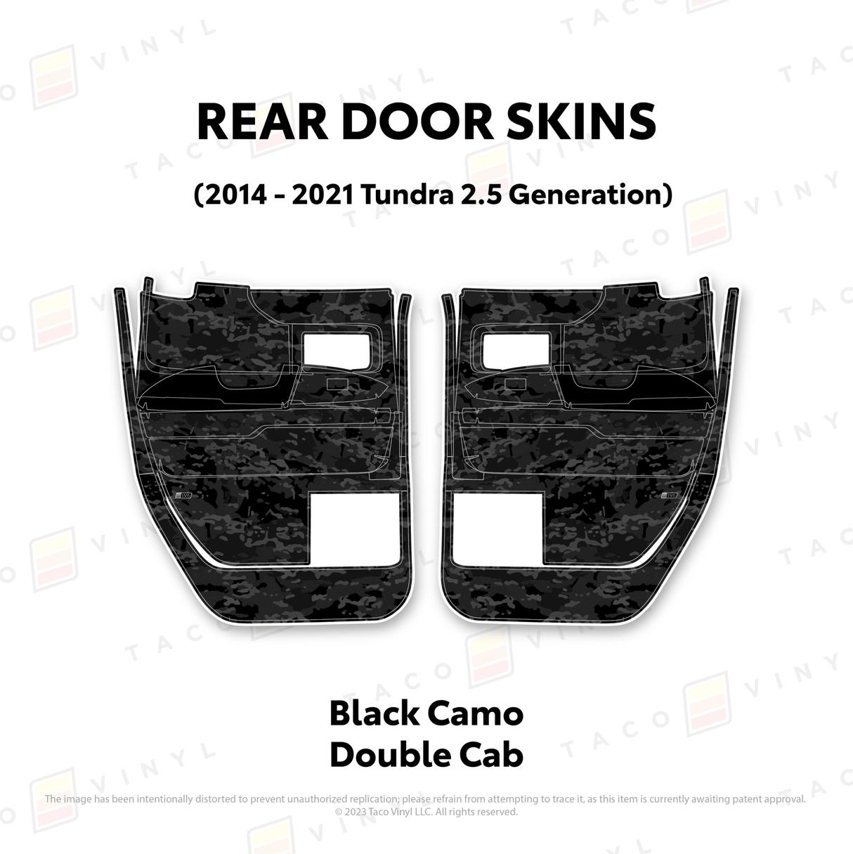 2014-21 Tundra Door Skins - Xtrusion Overland
