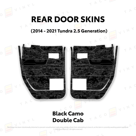 2014-21 Tundra Door Skins - Xtrusion Overland