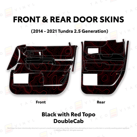 2014-21 Tundra Door Skins - Xtrusion Overland