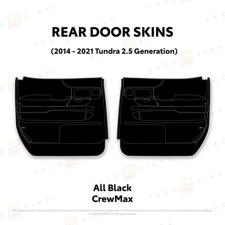 2014-21 Tundra Door Skins - Xtrusion Overland