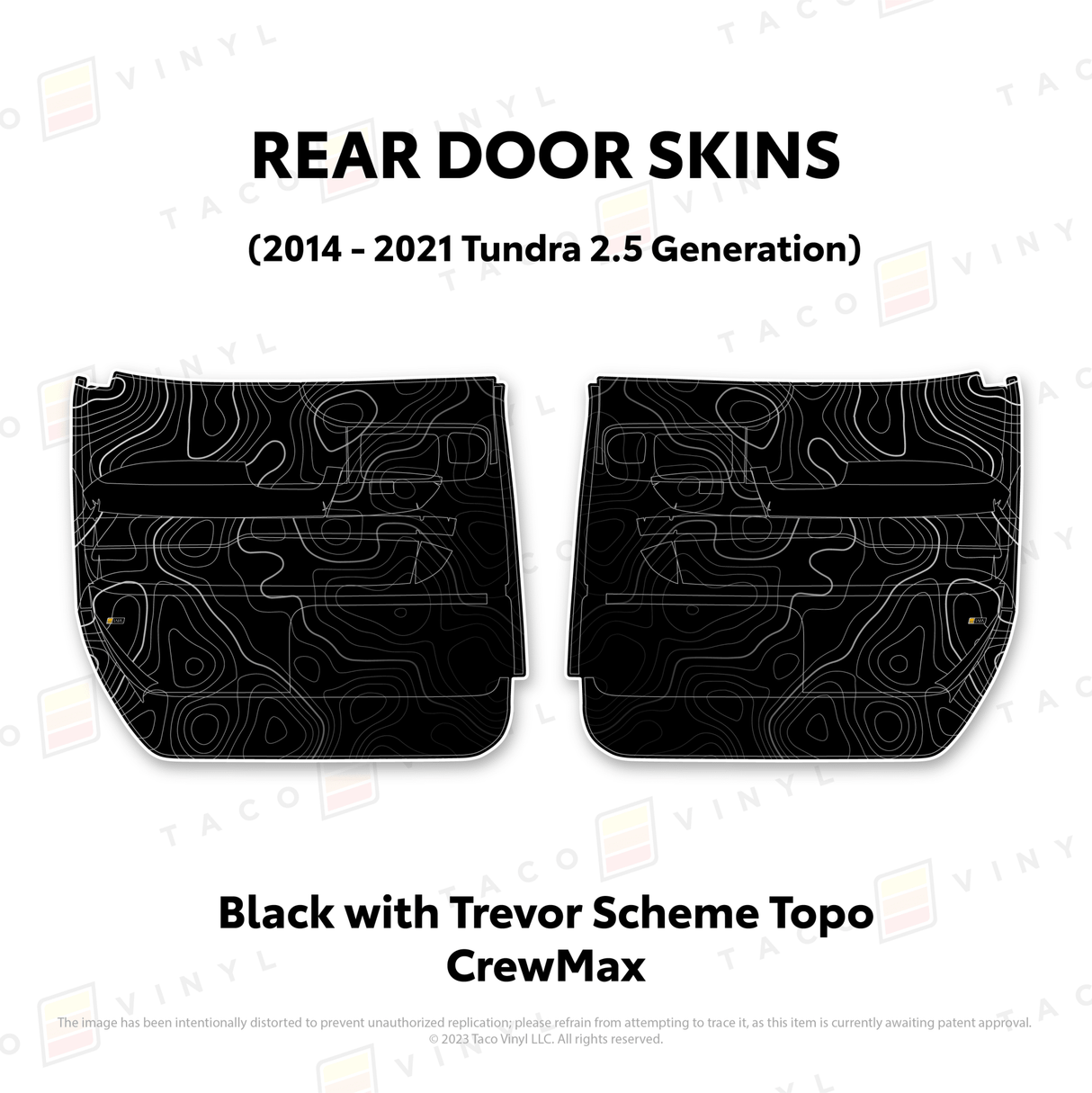 2014-21 Tundra Door Skins - Xtrusion Overland