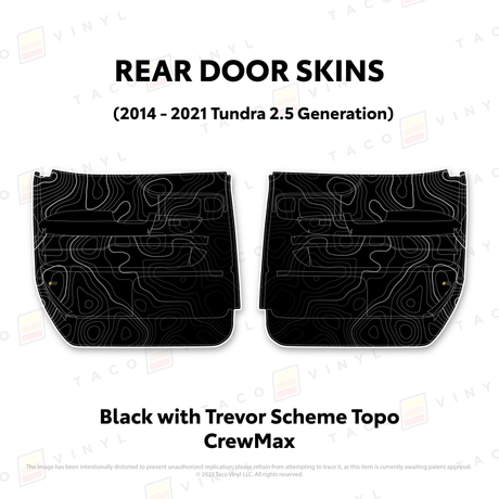 2014-21 Tundra Door Skins - Xtrusion Overland