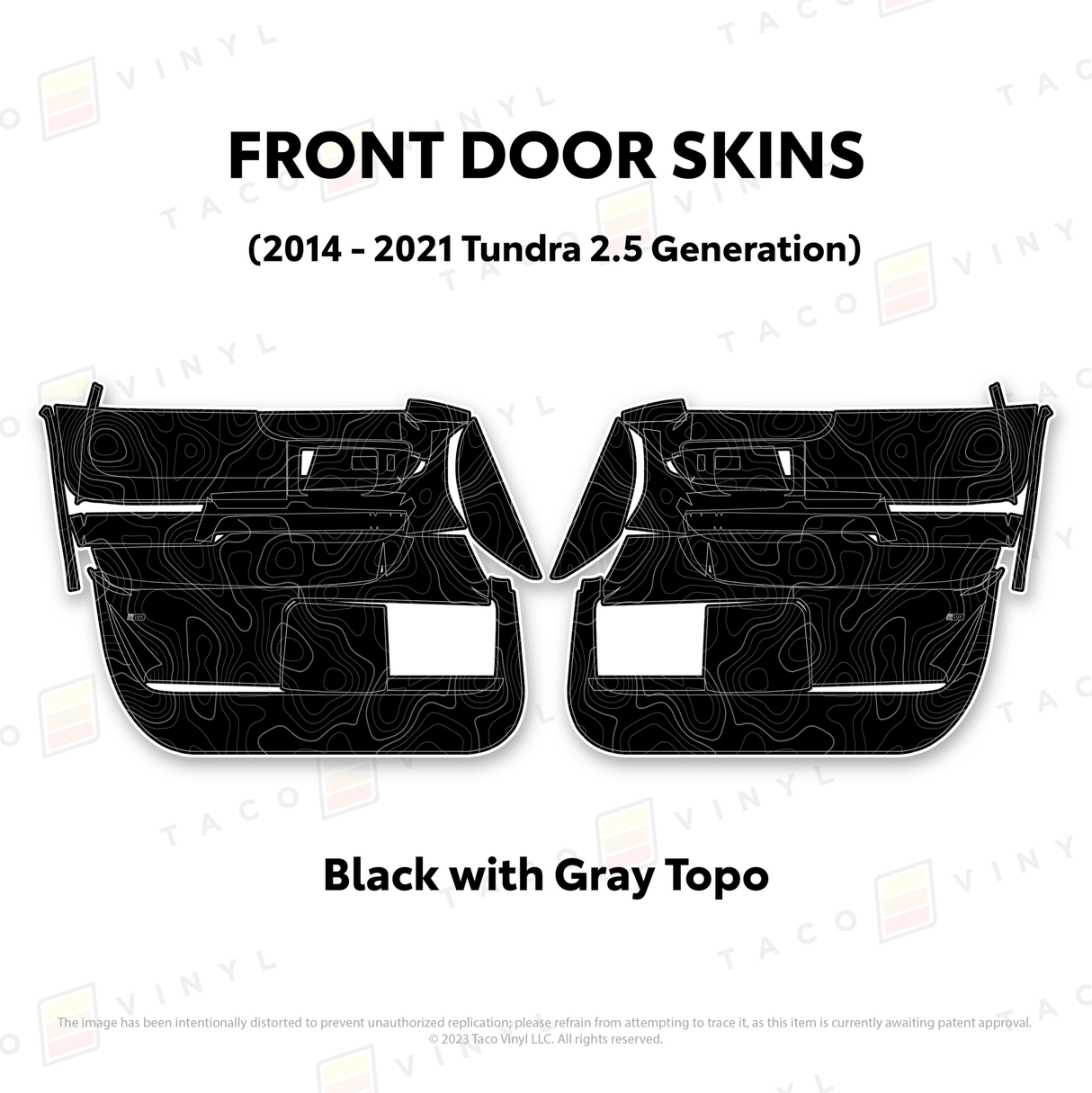2014-21 Tundra Door Skins - Xtrusion Overland