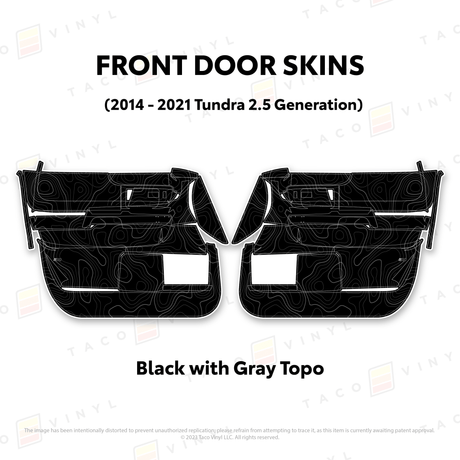 2014-21 Tundra Door Skins - Xtrusion Overland
