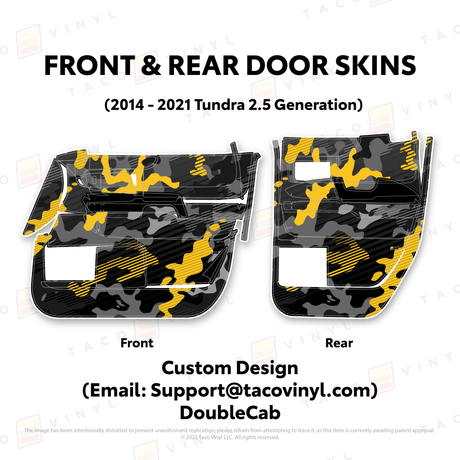 2014-21 Tundra Door Skins - Xtrusion Overland